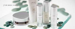 Arcona's basic five skincare products