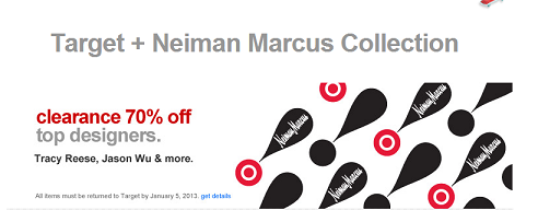 Further Reductions on Target Neiman Marcus