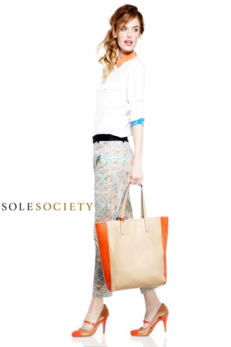 Sole Society's New Ainsley handbag/tote
