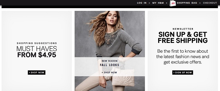 H&M Opens US Online Shopping with Home & Plus Size Fashions