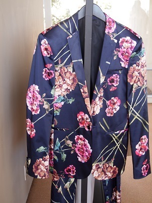 ASOS mens floral suit