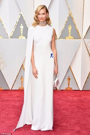 Karlie Kloss wore Stella McCartney'Oscars
