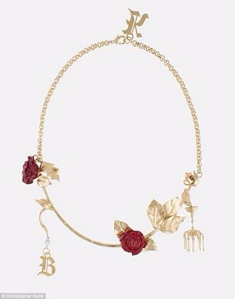 Necklace from Christopher Kane's Beauty & the Beast collection.
