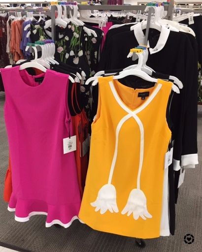 VB x Target Pink Dress and Shift Dress at a store in North Carolina