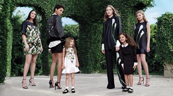 The Victoria Beckham for Target collection features prints with Calla Lillies for women and children.