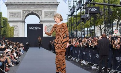 jane fonda paris fashion week L'OREAL