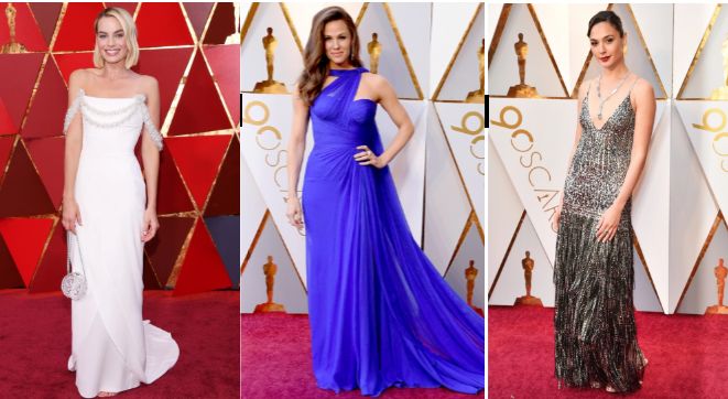 The Best Red Carpet Dresses from the 2018 Oscars - Oscars 2018 Red Carpet  Looks