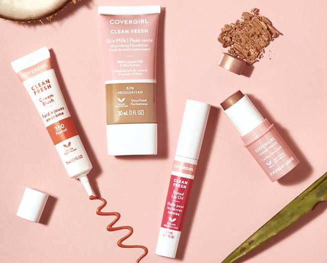 Covergirl's Clean Fresh line of Vegan beauty products