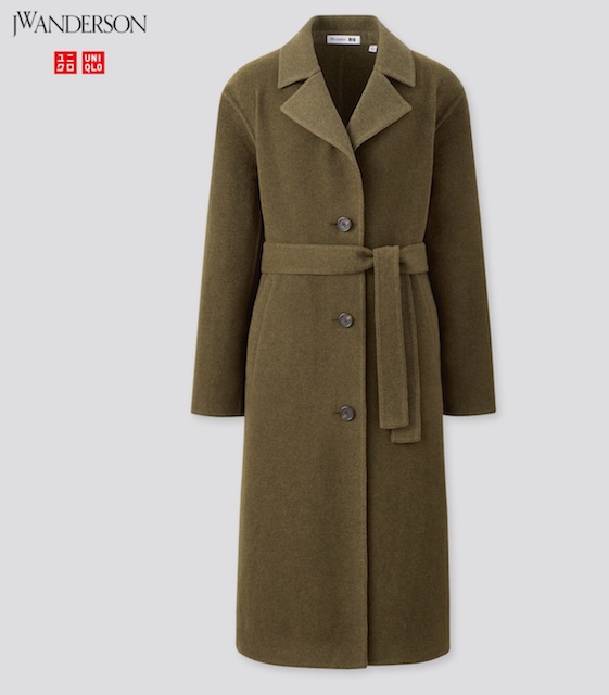 JW Anderson for UNIQLO Belted Coat