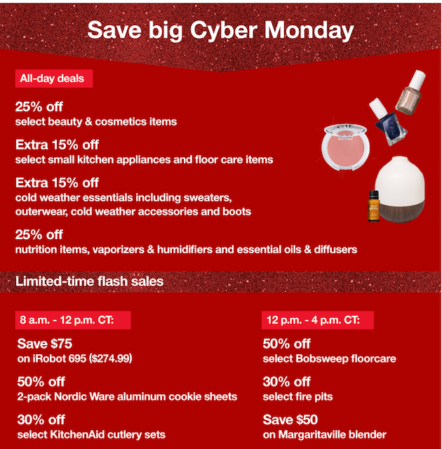 Target's Cyber Monday deals 
