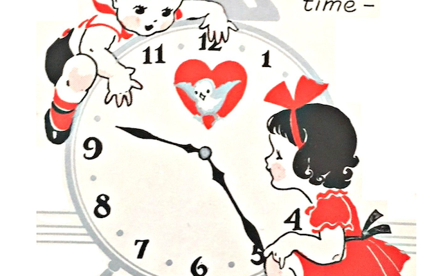 Valentines Day Vintage Card