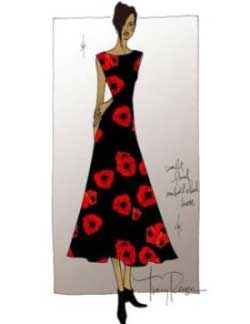 tracy reese sketch fall 2013