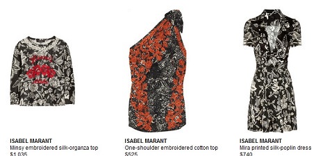 Isabel Marant fashions