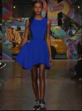 DKNY Blue Dress