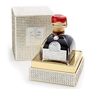 BALSAMORO DIAMOND Vinegar from Leonardi in a SWAROVSKI accented box.