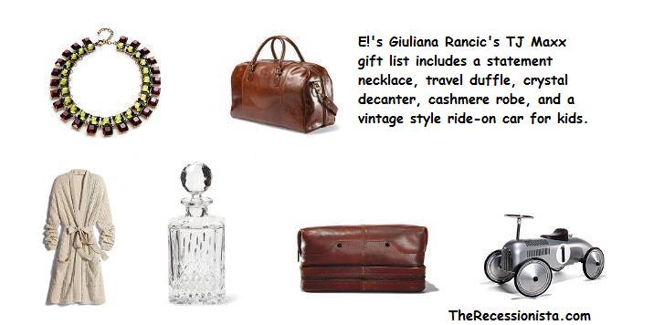 Giuliana Rancic's gift picks