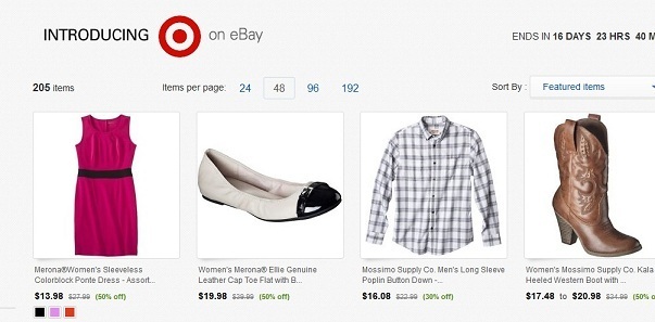 Target on eBay