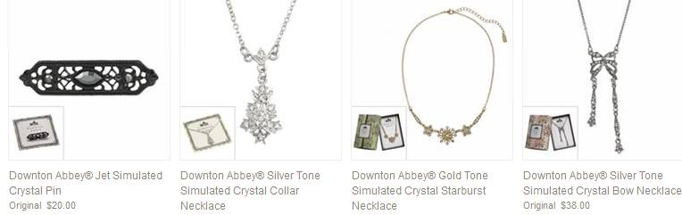 Kohls Downton Abbey Jewelry