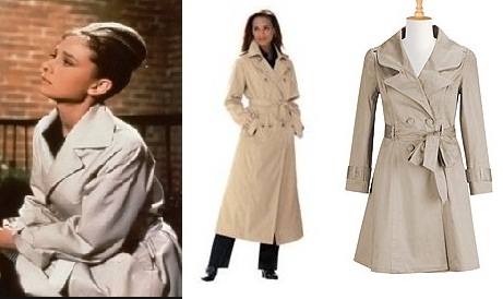 Audrey trench coat