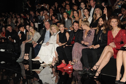  Front Row at the Armani Privé Couture