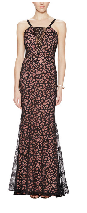 Vera Wang_Honeycomb+Lace-Gown