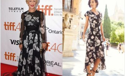 Helen Mirren's red carpet style with JD Williams