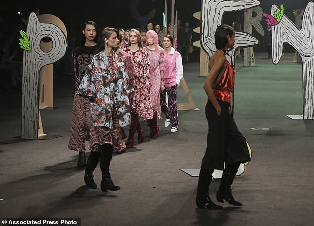 Models walk down the runway at the MADE Fashion Festival "Opening Ceremony"
