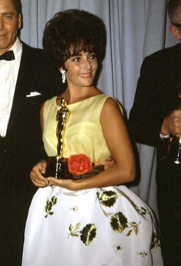 Elizabeth Taylor 1961 Oscars gown