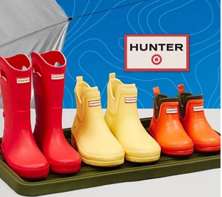 Hunter boots target