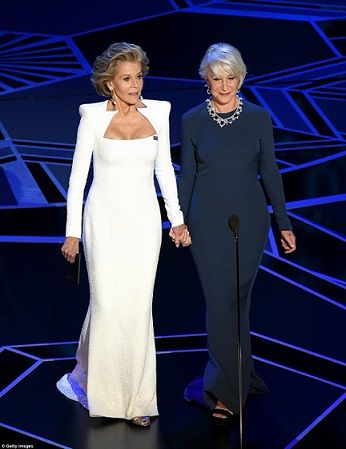 Jane Fonda and Helen Mirren 