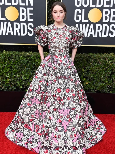 Kaitlyn Dever in a Valentino Haute Couture gown