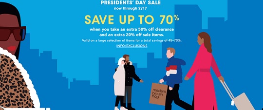 Bloomingdales 2020 presidents day sale