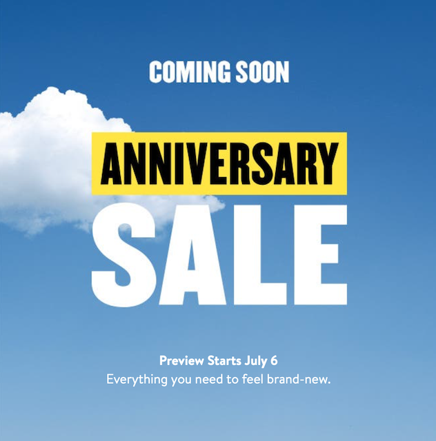 Nordstrom Sale Preview Banner July 6