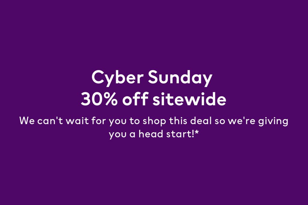 HM Cyber Monday sale 30% off